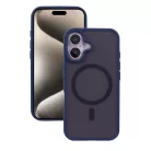 Magsafe Apple iPhone 17 Air (6.6) TPU/PC tok (vezetéknélküli töltéshez) kék