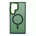 Magsafe Apple iPhone 17 Air (6.6) TPU/PC tok (vezetéknélküli töltéshez) zöld