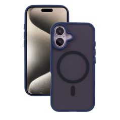   Magsafe Apple iPhone 17 Pro Max (6.9) TPU/PC tok (vezetéknélküli töltéshez) kék