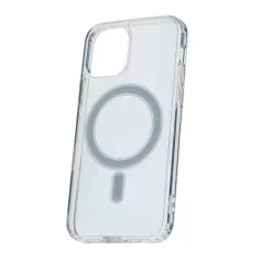   Anti - Shock MagSafe Apple iPhone 17 (6.3) ütésálló, átlátszó szilikon tok csomagolásban