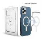 Magsafe Apple iPhone 17 Pro (6.3) TPU/PC tok (vezetéknélküli töltéshez) átlátszó