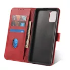 Marva Wallet Xiaomi 15T Pro oldalra nyíló ökobőr könyvtok szilikon belsővel piros