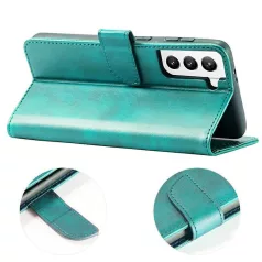   Marva Wallet Xiaomi Redmi Note 15 Pro 5G oldalra nyíló ökobőr könyvtok szilikon belsővel zöld