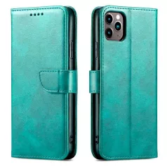   Marva Wallet Xiaomi 17 Ultra oldalra nyíló ökobőr könyvtok szilikon belsővel zöld