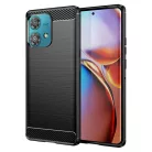 Carbon Pro Xiaomi 17 Ultra ütésálló TPU vékony szilikon tok fekete