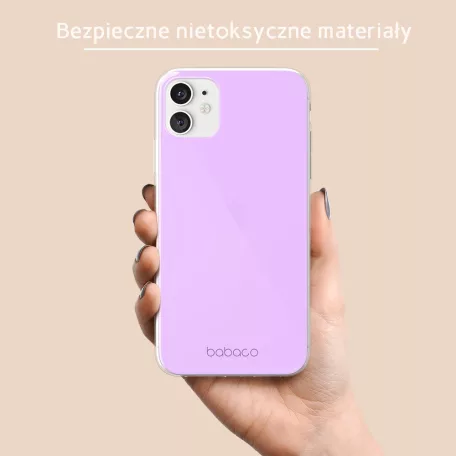 Babaco Classic 006 Samsung A136F Galaxy A13 / A047F Galaxy A04S 5G prémium lila szilikon tok