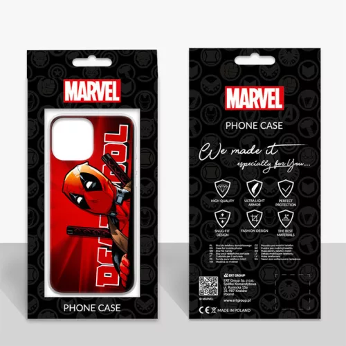 Marvel szilikon tok - Deadpool 002 Apple iPhone 14 Pro (6.1) piros (MPCDPOOL969)