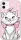 Disney szilikon tok - Marie 002 Apple iPhone 14 Pro (6.1) pink (DPCMARIE1367)