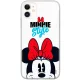 Disney szilikon tok - Minnie 027 Apple iPhone 14 Pro Max (6.7) fehér (DPCMIN32264)