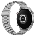 Maxcom Ecowatch1 fémházas IP67 okosóra pulzus és vérnyomásmérővel ezüst