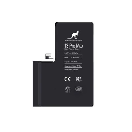 Apple iPhone 13 Pro Max (6.7) magas kapacitású (diagnosztizálható, hibaüzenet mentes) akkumulátor Li-Ion 4352mAh
