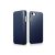 Forcell Elegance Samsung A165 Galaxy A16 4G / A166 Galaxy A16 5G oldalra nyíló mágneses könyv tok szilikon belsővel kék