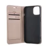 Smart Caro Samsung A165 / A166 Galaxy A16 4G / 5G oldalra nyíló mágneses könyvtok bézs