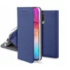 Smart magnet Xiaomi Redmi 14C 4G / 14C 5G / Redmi A4 / Poco C75 oldalra nyíló mágneses könyv tok szilikon belsővel sötétkék