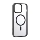 Etteri Matt  Samsung S921 Galaxy S24 (2024) mágneses MagSafe tok (vezetéknélküli töltéshez) fekete