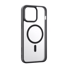   Etteri Matt  Samsung S928 Galaxy S24 Ultra (2024) mágneses MagSafe tok (vezetéknélküli töltéshez) fekete