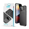 Carbon Armor Samsung S721 Galaxy S24 FE vékony szilikon tok fekete