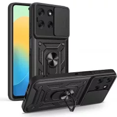   Defender Slide Samsung S931 Galaxy S25 ütésálló tok fekete