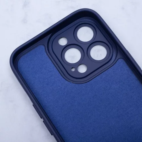 Magsafe Apple iPhone 16 Pro (6.3) mágneses kameravédős TPU tok kék