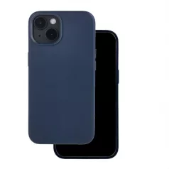   Mag Leather Apple iPhone 16 Plus (6.7) MagSafe tok (vezetéknélküli töltéshez) kék