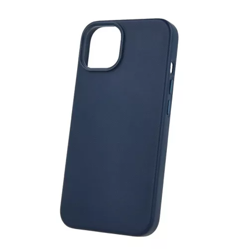Mag Leather Apple iPhone 16 Plus (6.7) MagSafe tok (vezetéknélküli töltéshez) kék