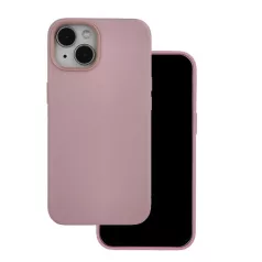   Mag Leather Apple iPhone 16 (6.1) MagSafe tok (vezetéknélküli töltéshez) pink