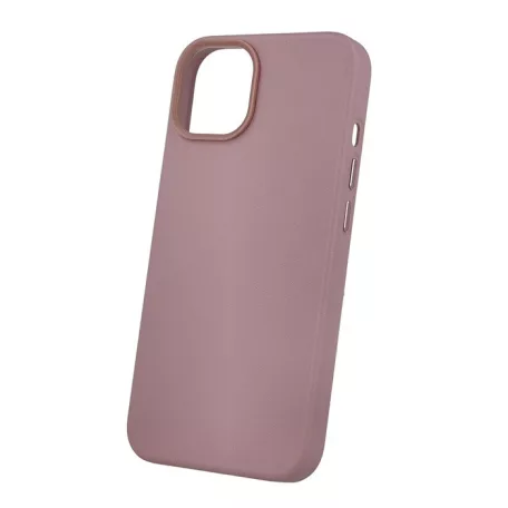 Mag Leather Apple iPhone 16 Plus (6.7) MagSafe tok (vezetéknélküli töltéshez) pink