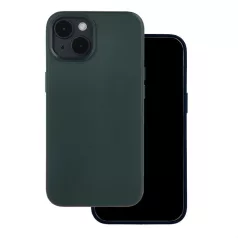   Mag Leather Apple iPhone 16 (6.1) MagSafe tok (vezetéknélküli töltéshez) zöld