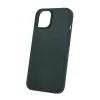 Mag Leather Apple iPhone 16 (6.1) MagSafe tok (vezetéknélküli töltéshez) zöld