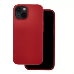   Mag Leather Apple iPhone 16 (6.1) MagSafe tok (vezetéknélküli töltéshez) piros