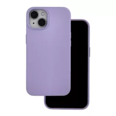   Mag Leather Apple iPhone 16 (6.1) MagSafe tok (vezetéknélküli töltéshez) lila
