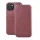 Forcell Elegance Xiaomi Redmi 14C 4G/ 14C 5G / Redmi A4 / POCO C75 oldalra nyíló mágneses könyv tok szilikon belsővel burgundi