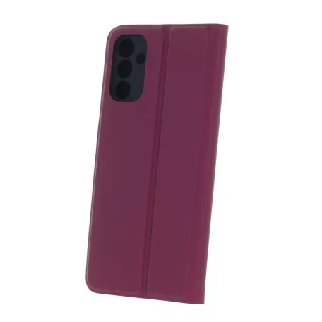 Smart Soft Xiaomi Redmi 14C 4G/ 14C 5G / Redmi A4 / POCO C75 oldalra nyíló mágneses könyvtok burgundi