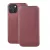 Forcell Elegance Xiaomi Redmi Note 14 5G oldalra nyíló mágneses könyv tok szilikon belsővel burgundi