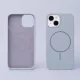 Silicon Thin Mag Apple iPhone 15 Pro (6.1) Magsafe TPU tok világoskék