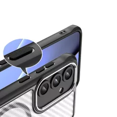   Defender Carbon Mag Samsung S938 Galaxy S25 Ultra mágneses tok fekete
