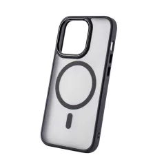   Frozen Mag Magsafe Samsung S938 Galaxy S25 Ultra ütésálló TPU tok fekete