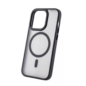   Frozen Mag Magsafe Samsung S938 Galaxy S25 Ultra ütésálló TPU tok fekete