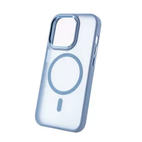   Frozen Mag Magsafe Samsung S938 Galaxy S25 Ultra ütésálló TPU tok világoskék