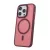 Frozen Mag Magsafe Samsung S938 Galaxy S25 Ultra ütésálló TPU tok piros
