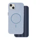 Glitter Thin Mag Apple iPhone 15 Pro (6.1) Magsafe TPU tok kék