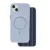 Glitter Thin Mag Apple iPhone 15 Pro (6.1) Magsafe TPU tok kék