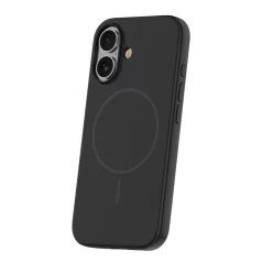   Silicon Thin Mag Apple iPhone 16e (6.1) Magsafe TPU tok fekete