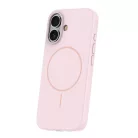 Silicon Thin Mag Apple iPhone 16e (6.1) Magsafe TPU tok pink
