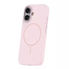 Silicon Thin Mag Apple iPhone 16e (6.1) Magsafe TPU tok pink