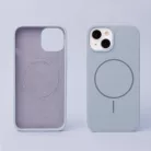 Silicon Thin Mag Apple iPhone 16e (6.1) Magsafe TPU tok világoskék