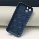 Honeycomb - Samsung S911 Galaxy S23 (2023) kameravédős kék tok