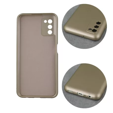Metallic Case Samsung A356 Galaxy A35 5G rozéarany TPU tok