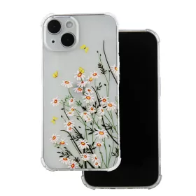   Ultra Trendy - Samsung A356 Galaxy A35 5G virágmintás ütésálló szilikon tok (Meadow1)