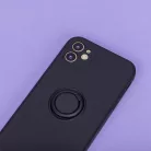 Samsung A057 Galaxy A05s  telefontartó gyűrűs TPU tok fekete